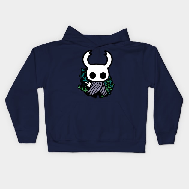 Hollow Knight The Knight Kids Hoodie by mushopea